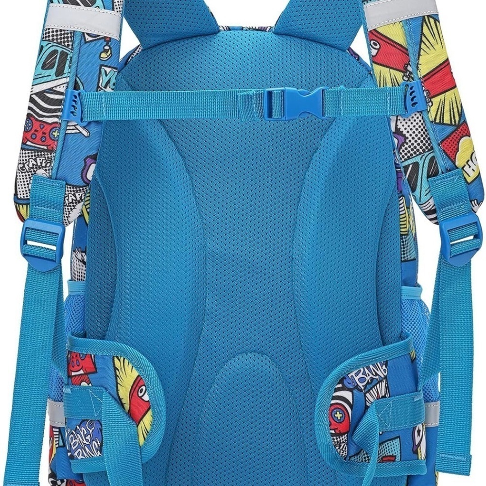 Colorful Graphic Backpack - Picture 6 of 7